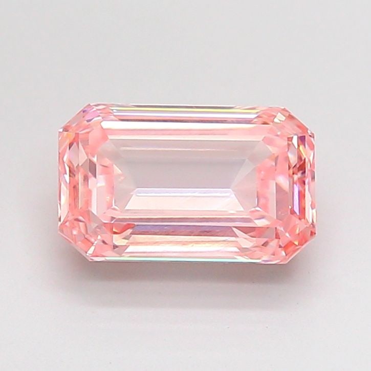 Loose Diamond - EMERALD 2.06ct Fancy Intense Pink VVS2 (1 of 1)