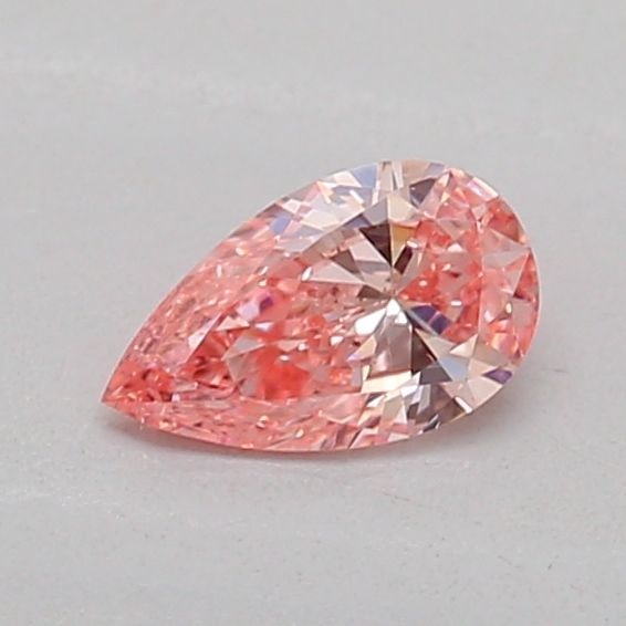 Loose Diamond - PEAR 0.2ct Fancy Vivid Pink VS2: Loose Diamond - PEAR 0.2ct Fancy Vivid Pink VS2 Source: This is a real non-mined Diamond that has been grown in a lab Shape: PEAR Carats: 0.2 Color: Fancy Vivid Pink Certification: IGI Video: