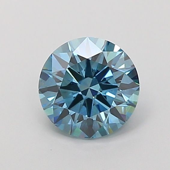 Ideal Loose Diamond - ROUND 1.2ct Fancy Vivid Blue VS2 (1 of 1)