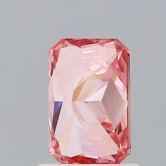 Loose Diamond - RADIANT 1.0ct Fancy Vivid Pink VS1: Loose Diamond - RADIANT 1.0ct Fancy Vivid Pink VS1 Source: This is a real non-mined Diamond that has been grown in a lab Shape: RADIANT Carats: 1.0 Color: Fancy Vivid Pink Certification: IGI Video: