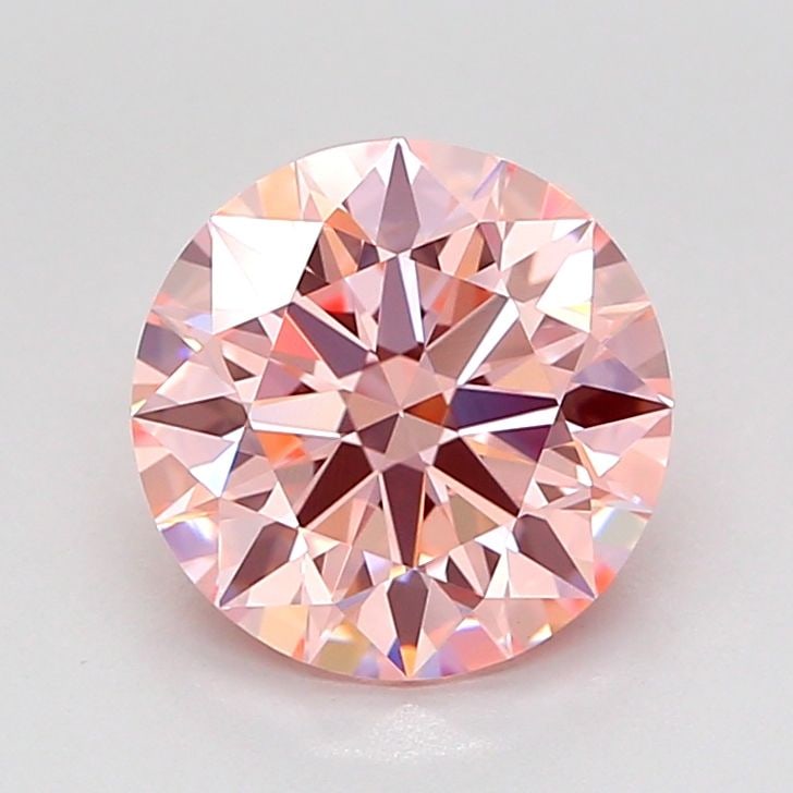 Ideal Loose Diamond - ROUND 2.2ct Fancy Intense Pink VVS2 (1 of 1)