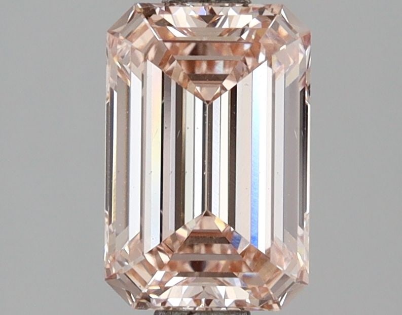Loose Diamond - EMERALD 1.53ct Fancy Vivid Pink VS1: Loose Diamond - EMERALD 1.53ct Fancy Vivid Pink VS1 Source: This is a real non-mined Diamond that has been grown in a lab Shape: EMERALD Carats: 1.53 Color: Fancy Vivid Pink Certification: NONE Video: