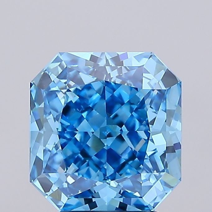 Loose Diamond - RADIANT 3.57ct Fancy Vivid Blue VS1 (1 of 1)