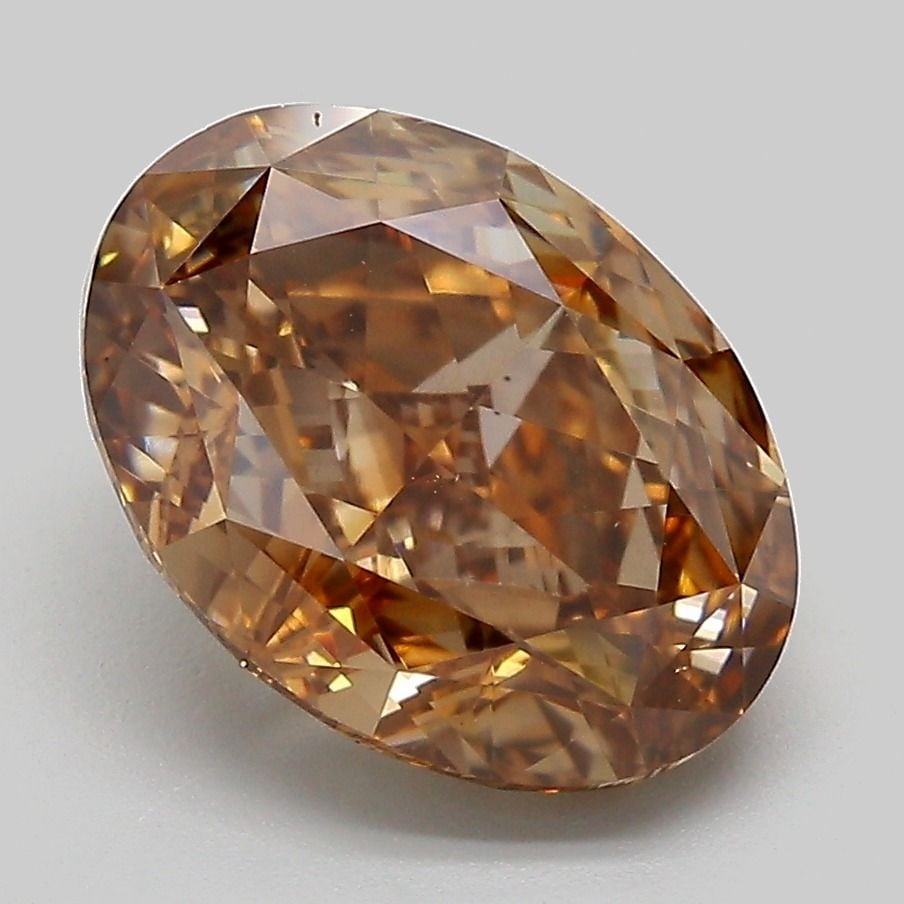Loose Diamond - OVAL 4.02ct Fancy Brown VS1 (1 of 1)