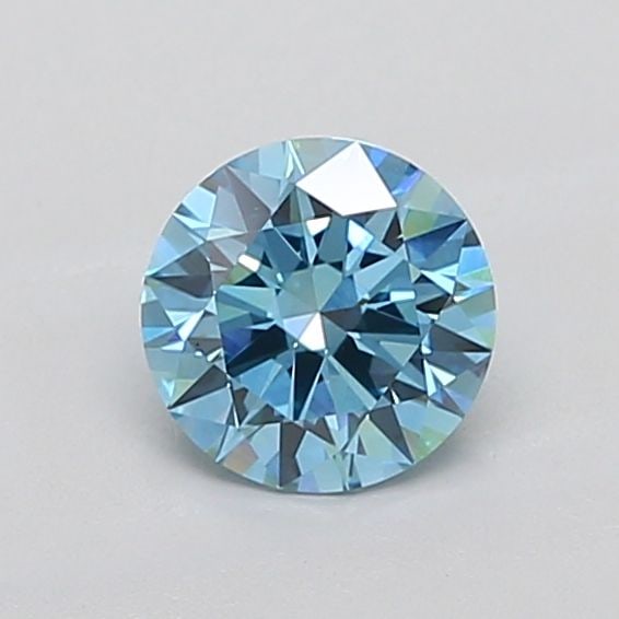 Ideal Loose Diamond - ROUND 1.32ct Fancy Vivid Blue VVS2 (1 of 1)