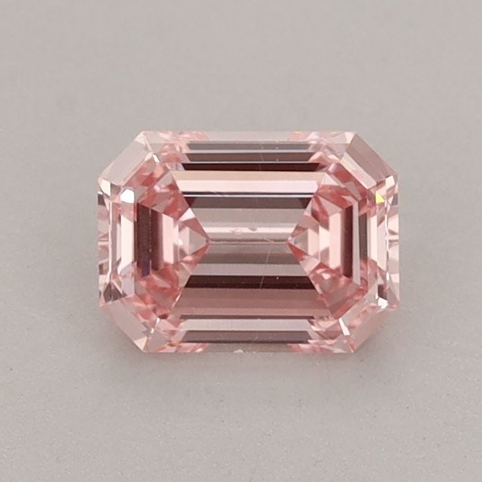 Loose Diamond - EMERALD 0.65ct Fancy Intense Pink VS2: Loose Diamond - EMERALD 0.65ct Fancy Intense Pink VS2 Source: This is a real non-mined Diamond that has been grown in a lab Shape: EMERALD Carats: 0.65 Color: Fancy Intense Pink Certification: IGI Vid