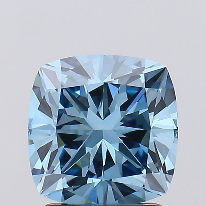 Loose Diamond - CUSHION MODIFIED 2.01ct Fancy Vivid Blue VS1 (1 of 1)