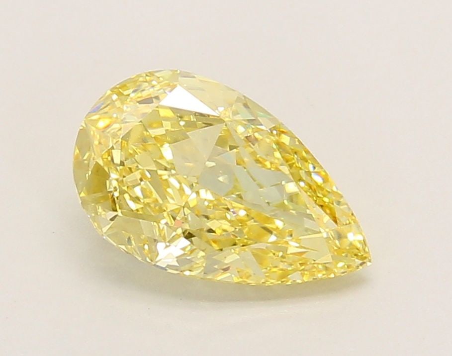 Loose Diamond - PEAR 1.78ct Fancy Intense Yellow VS1: Loose Diamond - PEAR 1.78ct Fancy Intense Yellow VS1 Source: This is a real non-mined Diamond that has been grown in a lab Shape: PEAR Carats: 1.78 Color: Fancy Intense Yellow Certification: IGI Video