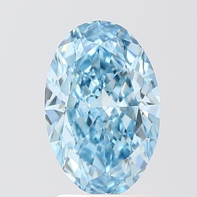Loose Diamond - OVAL 2.54ct Fancy Vivid Blue VS1: Loose Diamond - OVAL 2.54ct Fancy Vivid Blue VS1 Source: This is a real non-mined Diamond that has been grown in a lab Shape: OVAL Carats: 2.54 Color: Fancy Vivid Blue Certification: IGI Video: