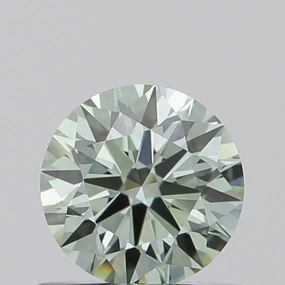 Ideal Loose Diamond - ROUND 0.51ct Fancy Vivid Green VS1 (1 of 1)