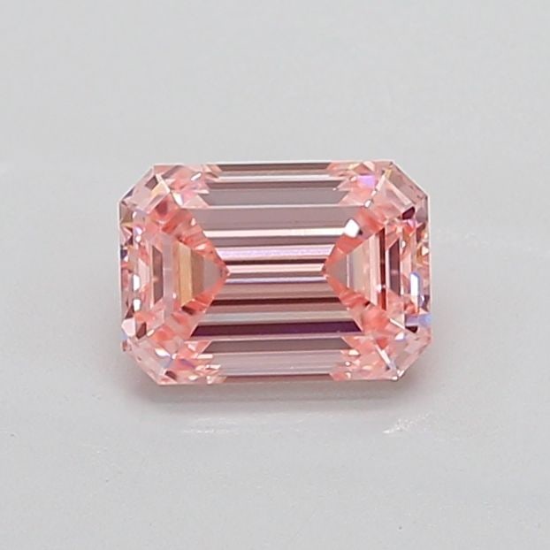 Loose Diamond - EMERALD 1.58ct Fancy Vivid Pink VS1: Loose Diamond - EMERALD 1.58ct Fancy Vivid Pink VS1 Source: This is a real non-mined Diamond that has been grown in a lab Shape: EMERALD Carats: 1.58 Color: Fancy Vivid Pink Certification: IGI Video: