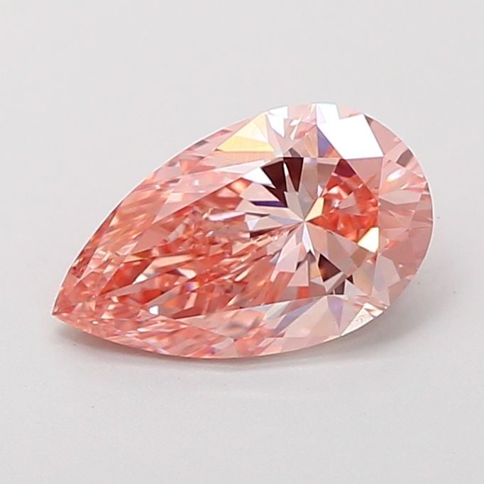 Loose Diamond - PEAR 1.54ct Fancy Vivid Pink VS1: Loose Diamond - PEAR 1.54ct Fancy Vivid Pink VS1 Source: This is a real non-mined Diamond that has been grown in a lab Shape: PEAR Carats: 1.54 Color: Fancy Vivid Pink Certification: IGI Video:
