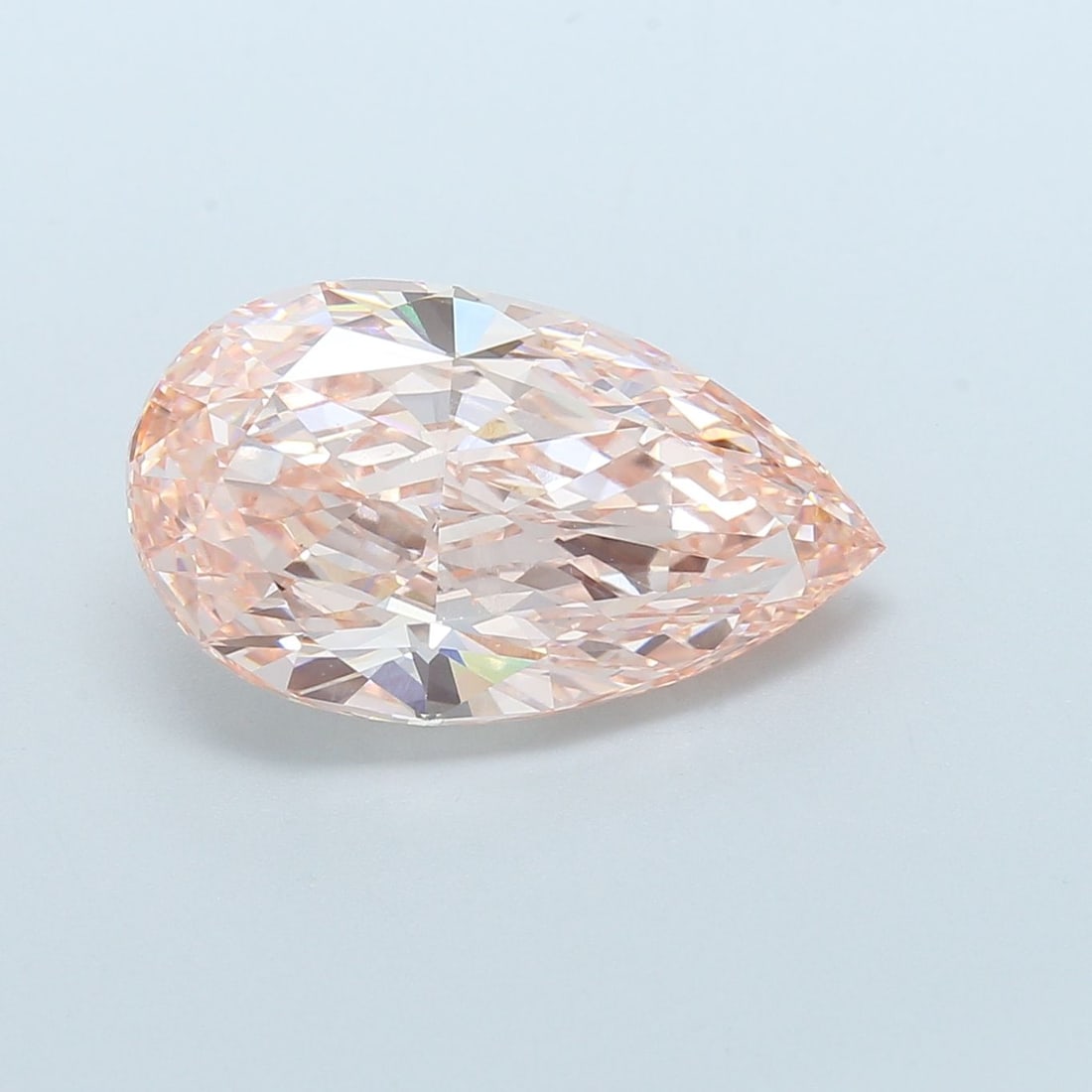 Loose Diamond - PEAR 8.02ct Fancy Vivid Pink VS1 (1 of 1)