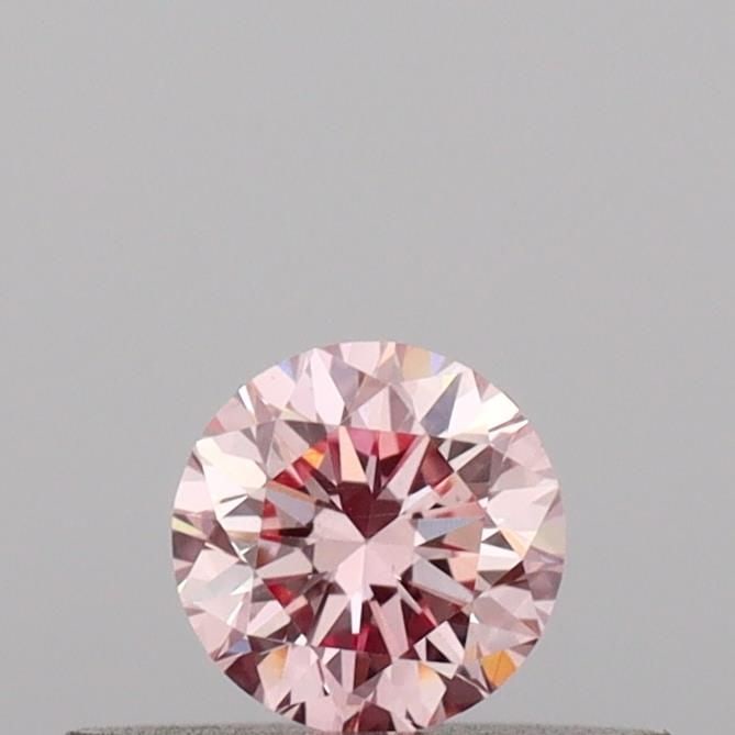 Loose Diamond - ROUND 0.22ct Fancy Intense Pink VS1: Loose Diamond - ROUND 0.22ct Fancy Intense Pink VS1 Source: This is a real non-mined Diamond that has been grown in a lab Shape: ROUND Carats: 0.22 Color: Fancy Intense Pink Certification: IGI Video: