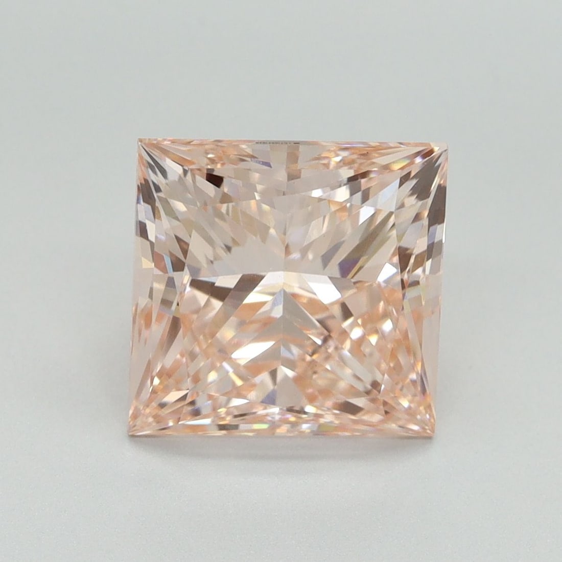 Loose Diamond - PRINCESS 4.03ct Fancy Intense Pink VS1 (1 of 1)