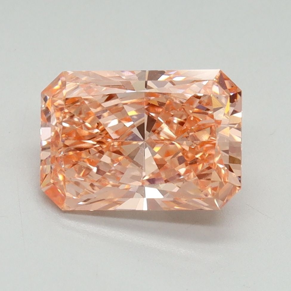 Loose Diamond - RADIANT 2.09ct Fancy Vivid Pink VS1: Loose Diamond - RADIANT 2.09ct Fancy Vivid Pink VS1 Source: This is a real non-mined Diamond that has been grown in a lab Shape: RADIANT Carats: 2.09 Color: Fancy Vivid Pink Certification: IGI Video: