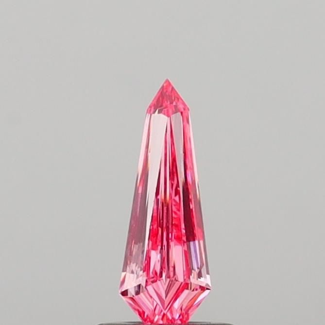 Loose Diamond - SHIELD 0.47ct Fancy Vivid Pink VVS2: Loose Diamond - SHIELD 0.47ct Fancy Vivid Pink VVS2 Source: This is a real non-mined Diamond that has been grown in a lab Shape: SHIELD Carats: 0.47 Color: Fancy Vivid Pink Certification: IGI Video: