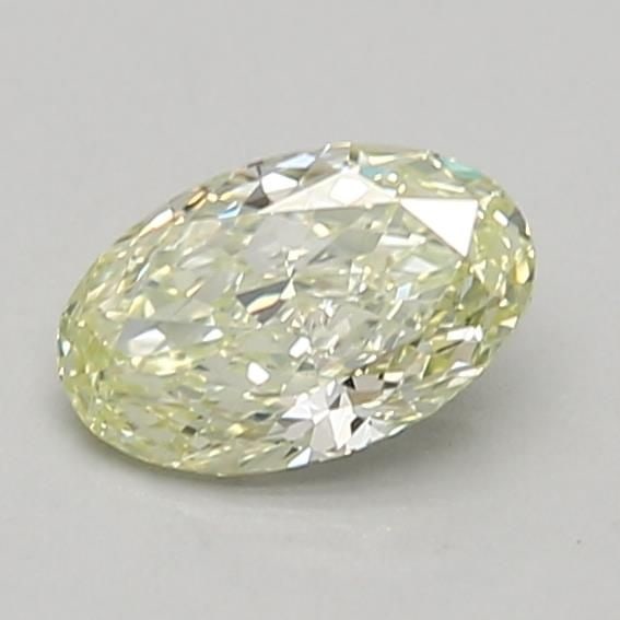 Loose Diamond - OVAL 0.46ct Fancy Light Greenish Yellow VS1 (1 of 1)