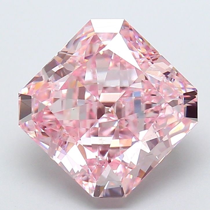 Loose Diamond - SQUARE RADIANT 5.02ct Fancy Intense Pink VS1 (1 of 1)