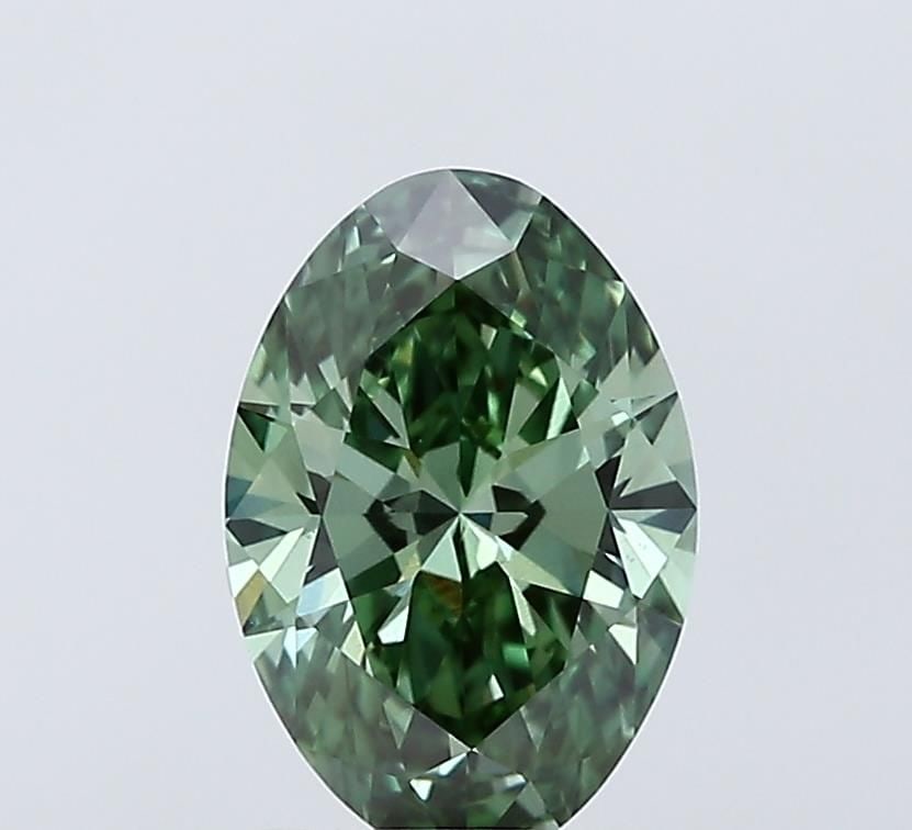 Loose Diamond - OVAL 1.5ct Fancy Vivid Green VS1 (1 of 1)