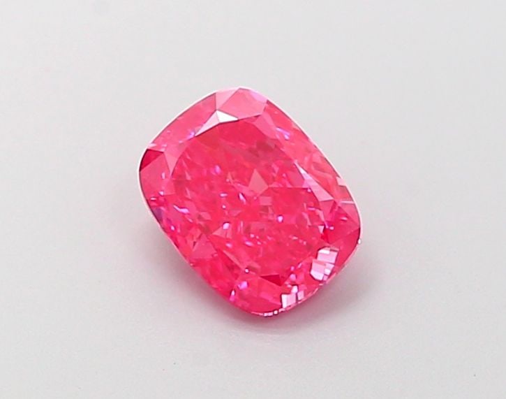 Loose Diamond - CUSHION MODIFIED 1.08ct Fancy Vivid Pink VS1: Loose Diamond - CUSHION MODIFIED 1.08ct Fancy Vivid Pink VS1 Source: This is a real non-mined Diamond that has been grown in a lab Shape: CUSHION MODIFIED Carats: 1.08 Color: Fancy Vivid Pink Certific