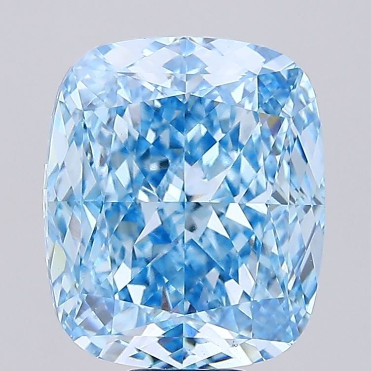 Loose Diamond - CUSHION MODIFIED 16.06ct Fancy Vivid Blue VS1: Loose Diamond - CUSHION MODIFIED 16.06ct Fancy Vivid Blue VS1 Source: This is a real non-mined Diamond that has been grown in a lab Shape: CUSHION MODIFIED Carats: 16.06 Color: Fancy Vivid Blue Certif