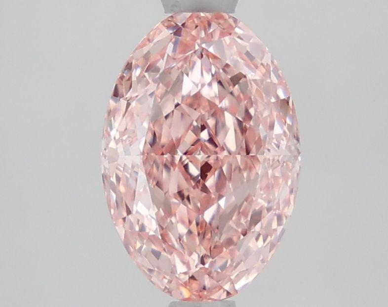 Loose Diamond - OVAL 1.54ct Fancy Vivid Pink VVS2: Loose Diamond - OVAL 1.54ct Fancy Vivid Pink VVS2 Source: This is a real non-mined Diamond that has been grown in a lab Shape: OVAL Carats: 1.54 Color: Fancy Vivid Pink Certification: IGI Video: