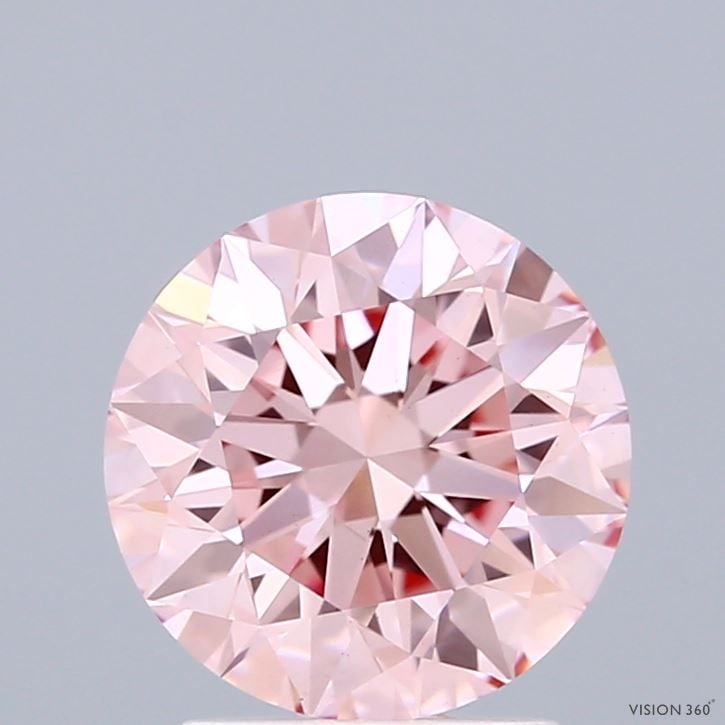Ideal Loose Diamond - ROUND 2.17ct Fancy Intense Pink VS1: Ideal Loose Diamond - ROUND 2.17ct Fancy Intense Pink VS1 Source: This is a real non-mined Diamond that has been grown in a lab Shape: ROUND Carats: 2.17 Color: Fancy Intense Pink Certification: IGI V
