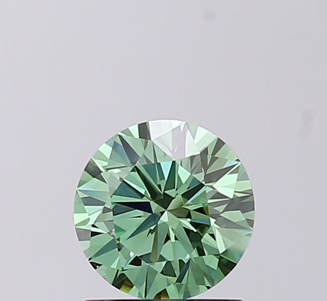 Ideal Loose Diamond - ROUND 0.88ct Fancy Vivid Green VS1: Ideal Loose Diamond - ROUND 0.88ct Fancy Vivid Green VS1 Source: This is a real non-mined Diamond that has been grown in a lab Shape: ROUND Carats: 0.88 Color: Fancy Vivid Green Certification: IGI Vid