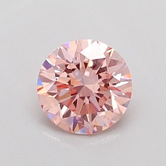 Loose Diamond - ROUND 0.6ct Fancy Vivid Pink SI1: Loose Diamond - ROUND 0.6ct Fancy Vivid Pink SI1 Source: This is a real non-mined Diamond that has been grown in a lab Shape: ROUND Carats: 0.6 Color: Fancy Vivid Pink Certification: NONE The Diamond 