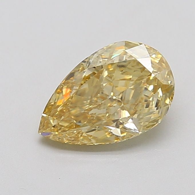 Loose Diamond - PEAR 1.5ct Fancy Yellow VS2: Loose Diamond - PEAR 1.5ct Fancy Yellow VS2 Source: This is a real non-mined Diamond that has been grown in a lab Shape: PEAR Carats: 1.5 Color: Fancy Yellow Certification: IGI Video: