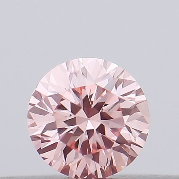 Loose Diamond - ROUND 0.13ct Fancy Intense Pink VS2: Loose Diamond - ROUND 0.13ct Fancy Intense Pink VS2 Source: This is a real non-mined Diamond that has been grown in a lab Shape: ROUND Carats: 0.13 Color: Fancy Intense Pink Certification: IGI Video: