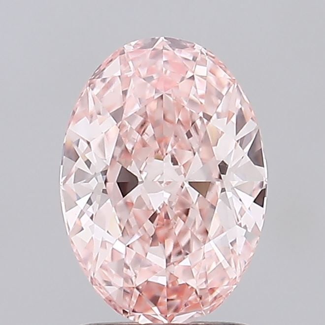 Loose Diamond - OVAL 1.52ct Fancy Vivid Pink VS1: Loose Diamond - OVAL 1.52ct Fancy Vivid Pink VS1 Source: This is a real non-mined Diamond that has been grown in a lab Shape: OVAL Carats: 1.52 Color: Fancy Vivid Pink Certification: IGI Video: