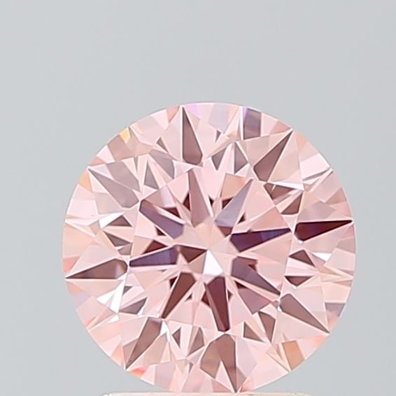 Ideal Loose Diamond - ROUND 1.55ct Fancy Vivid Pink VVS2: Ideal Loose Diamond - ROUND 1.55ct Fancy Vivid Pink VVS2 Source: This is a real non-mined Diamond that has been grown in a lab Shape: ROUND Carats: 1.55 Color: Fancy Vivid Pink Certification: IGI Vide