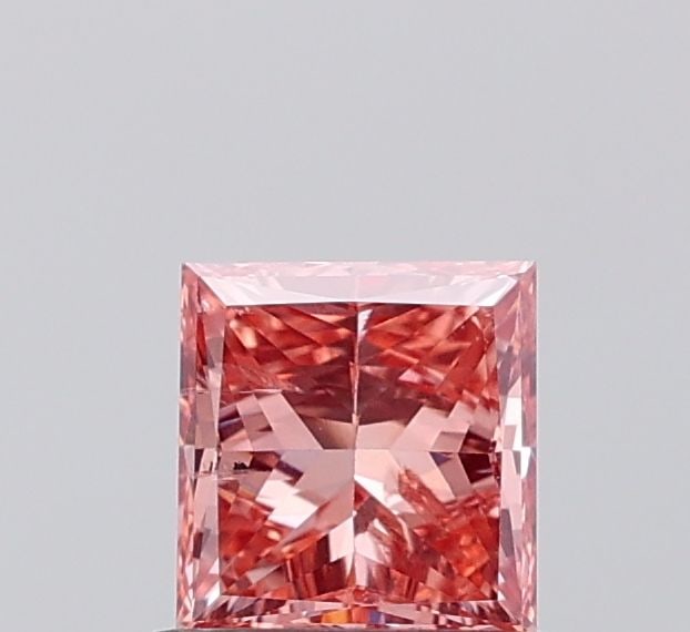 Loose Diamond - PRINCESS 1.0ct Fancy Vivid Pink SI2: Loose Diamond - PRINCESS 1.0ct Fancy Vivid Pink SI2 Source: This is a real non-mined Diamond that has been grown in a lab Shape: PRINCESS Carats: 1.0 Color: Fancy Vivid Pink Certification: IGI Video:
