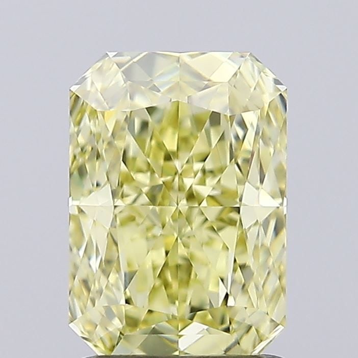 Loose Diamond - RADIANT 1.6ct Fancy Yellow VVS2: Loose Diamond - RADIANT 1.6ct Fancy Yellow VVS2 Source: This is a real non-mined Diamond that has been grown in a lab Shape: RADIANT Carats: 1.6 Color: Fancy Yellow Certification: IGI Video: