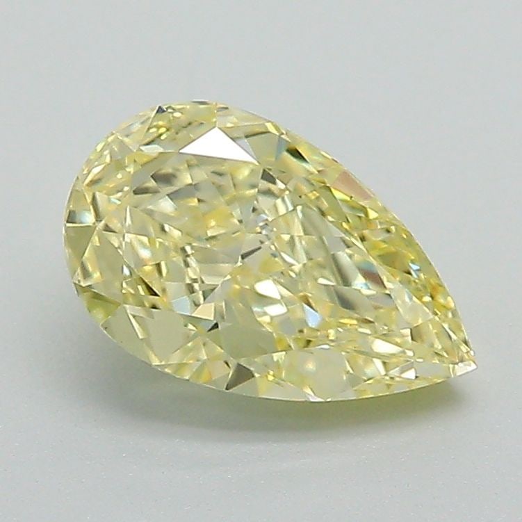 Loose Diamond - PEAR 1.3ct Fancy Intense Yellow VS1: Loose Diamond - PEAR 1.3ct Fancy Intense Yellow VS1 Source: This is a real non-mined Diamond that has been grown in a lab Shape: PEAR Carats: 1.3 Color: Fancy Intense Yellow Certification: IGI Video: