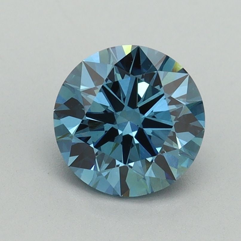 Ideal Loose Diamond - ROUND 1.16ct Fancy Vivid Blue VS1 (1 of 1)