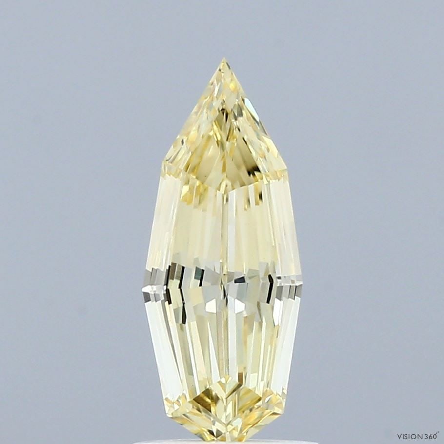 Loose Diamond - OCTAGONAL 1.34ct Fancy Yellow VVS2: Loose Diamond - OCTAGONAL 1.34ct Fancy Yellow VVS2 Source: This is a real non-mined Diamond that has been grown in a lab Shape: OCTAGONAL Carats: 1.34 Color: Fancy Yellow Certification: IGI Video: