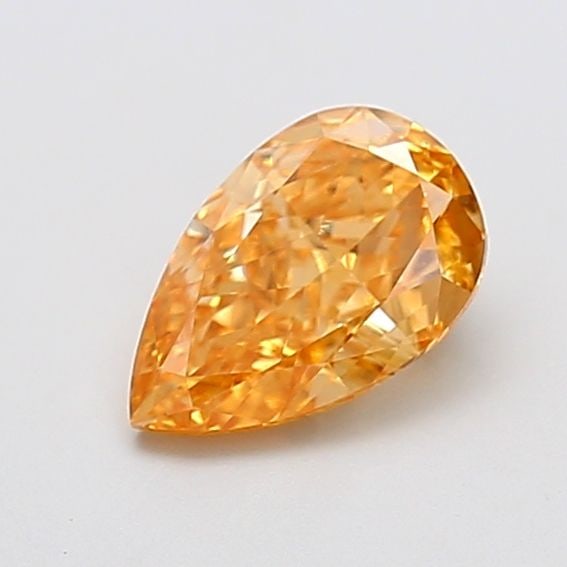Loose Diamond - PEAR 1.35ct Fancy Intense Yellowish Orange VS1 (1 of 1)