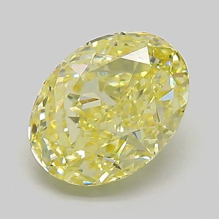 Loose Diamond - OVAL 1.43ct Fancy Intense Yellow VS1: Loose Diamond - OVAL 1.43ct Fancy Intense Yellow VS1 Source: This is a real non-mined Diamond that has been grown in a lab Shape: OVAL Carats: 1.43 Color: Fancy Intense Yellow Certification: IGI Video