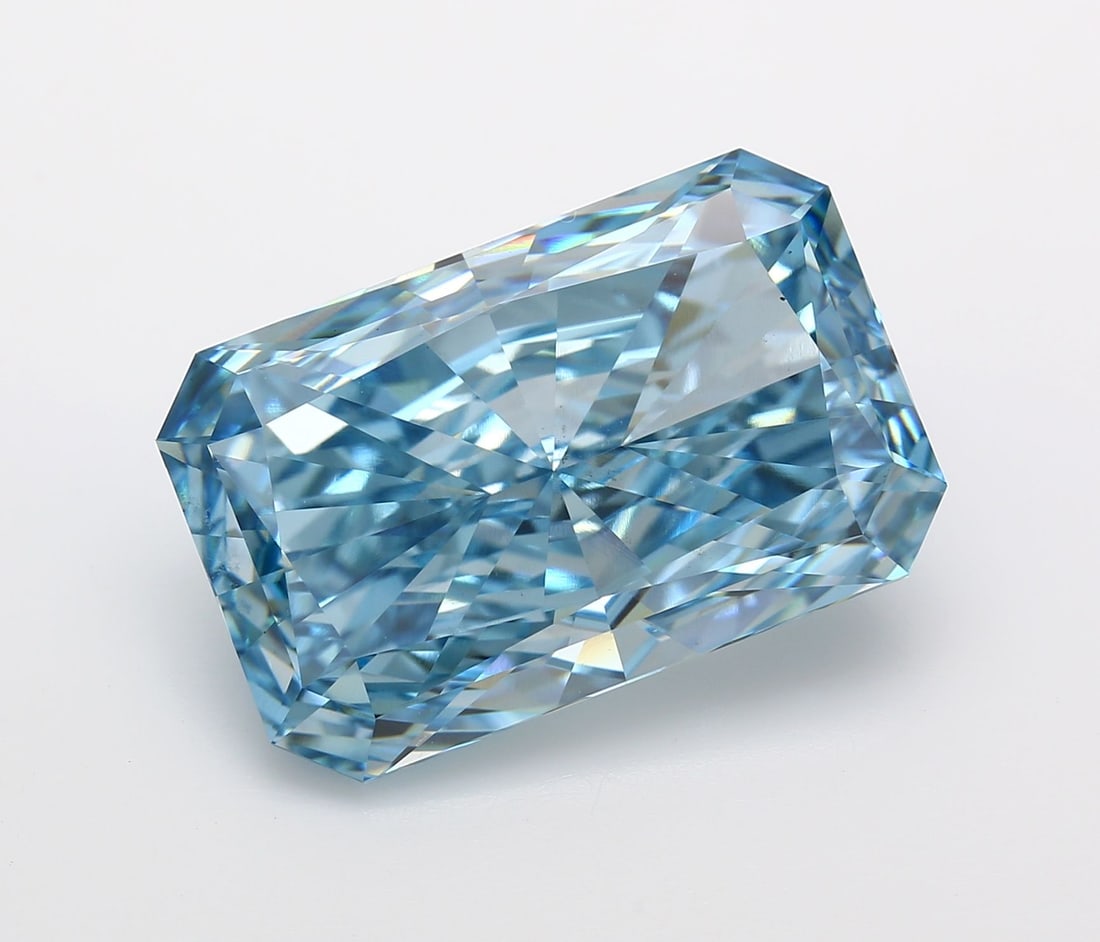 Loose Diamond - RADIANT 20.55ct Fancy Vivid Blue VS1 (1 of 1)