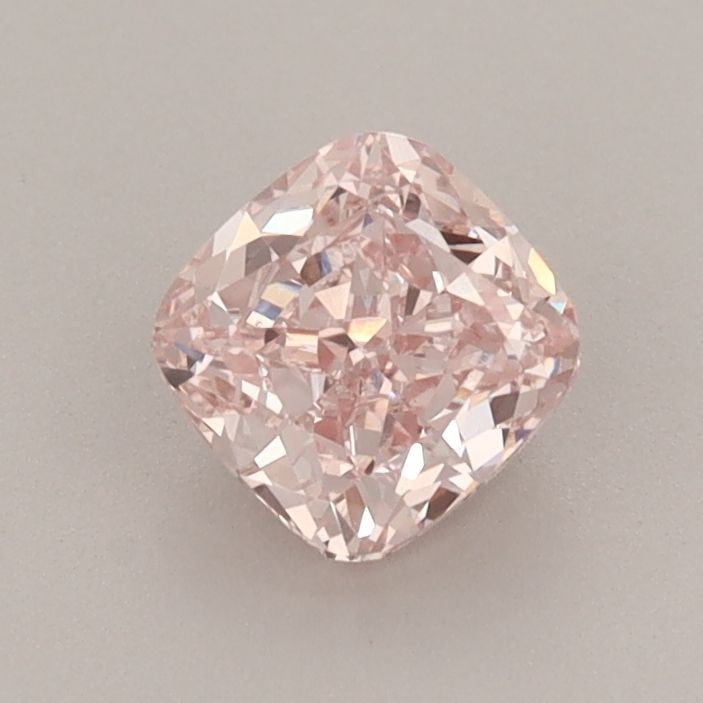 Loose Diamond - CUSHION MODIFIED 0.77ct Fancy Intense Pink VVS2: Loose Diamond - CUSHION MODIFIED 0.77ct Fancy Intense Pink VVS2 Source: This is a real non-mined Diamond that has been grown in a lab Shape: CUSHION MODIFIED Carats: 0.77 Color: Fancy Intense Pink Cer