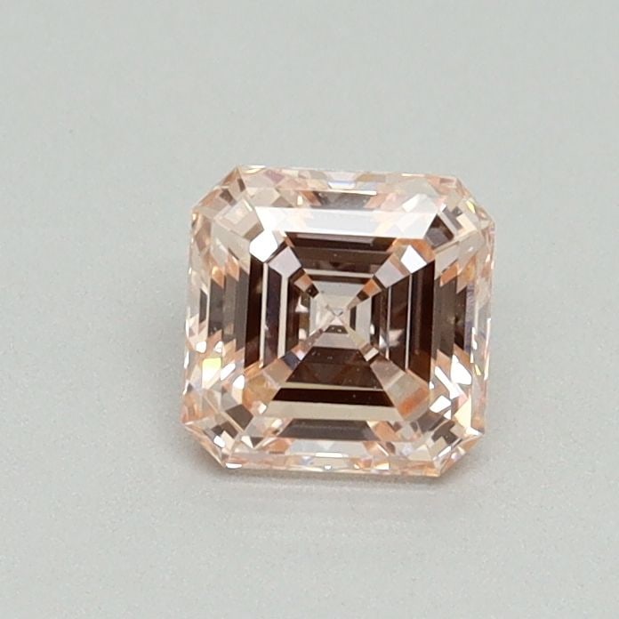 Loose Diamond - SQUARE EMERALD 0.53ct Fancy Pink VS1 (1 of 1)