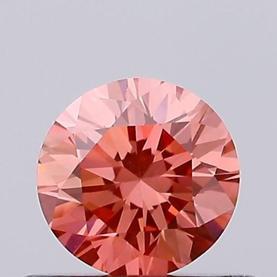 Loose Diamond - ROUND 0.41ct Fancy Vivid Red VS1: Loose Diamond - ROUND 0.41ct Fancy Vivid Red VS1 Source: This is a real non-mined Diamond that has been grown in a lab Shape: ROUND Carats: 0.41 Color: Fancy Vivid Red Certification: NONE Video: