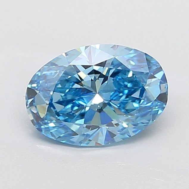 Loose Diamond - OVAL 2.08ct Fancy Vivid Blue VS1: Loose Diamond - OVAL 2.08ct Fancy Vivid Blue VS1 Source: This is a real non-mined Diamond that has been grown in a lab Shape: OVAL Carats: 2.08 Color: Fancy Vivid Blue Certification: IGI Video: