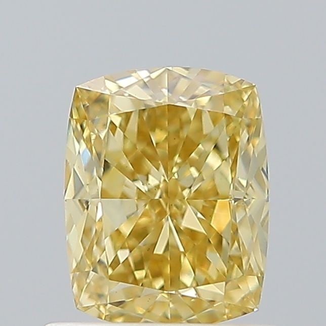 Loose Diamond - CUSHION MODIFIED 1.1ct Fancy Intense Yellow VS1 (1 of 1)