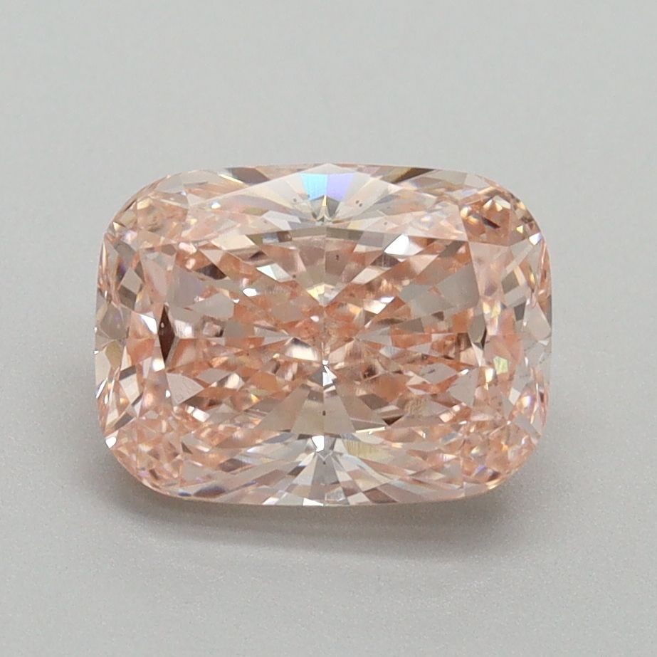 Loose Diamond - CUSHION MODIFIED 2.01ct Fancy Intense Pink VS2: Loose Diamond - CUSHION MODIFIED 2.01ct Fancy Intense Pink VS2 Source: This is a real non-mined Diamond that has been grown in a lab Shape: CUSHION MODIFIED Carats: 2.01 Color: Fancy Intense Pink Cert