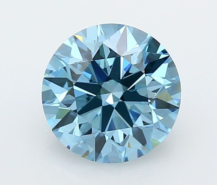 Ideal Loose Diamond - ROUND 2.49ct Fancy Vivid Blue VS1: Ideal Loose Diamond - ROUND 2.49ct Fancy Vivid Blue VS1 Source: This is a real non-mined Diamond that has been grown in a lab Shape: ROUND Carats: 2.49 Color: Fancy Vivid Blue Certification: IGI Video