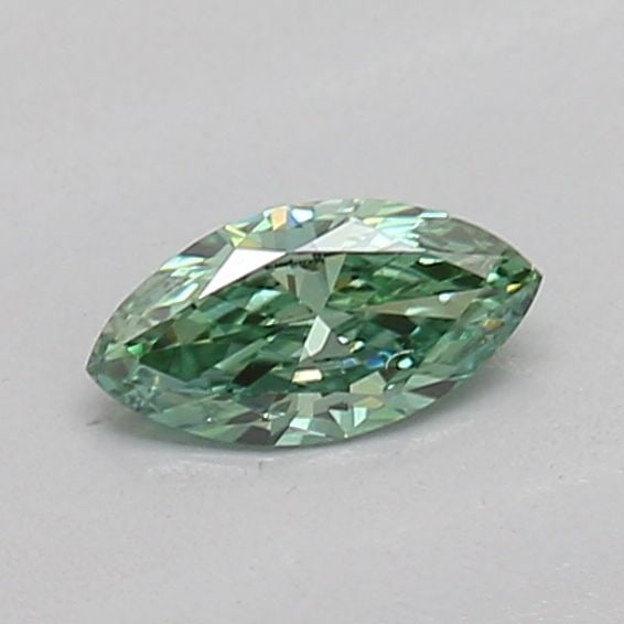 Loose Diamond - MARQUISE 0.14ct Fancy Vivid Green VVS2: Loose Diamond - MARQUISE 0.14ct Fancy Vivid Green VVS2 Source: This is a real non-mined Diamond that has been grown in a lab Shape: MARQUISE Carats: 0.14 Color: Fancy Vivid Green Certification: IGI Vi
